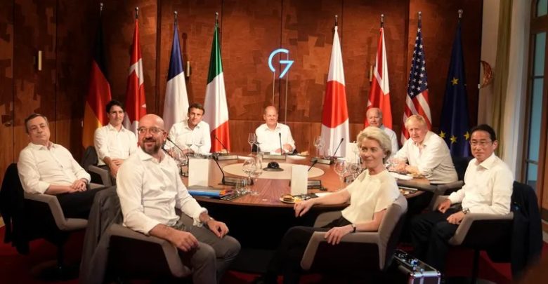 بـ3 جمل.. هكذا سخر قادة مجموعة السبع من بوتن