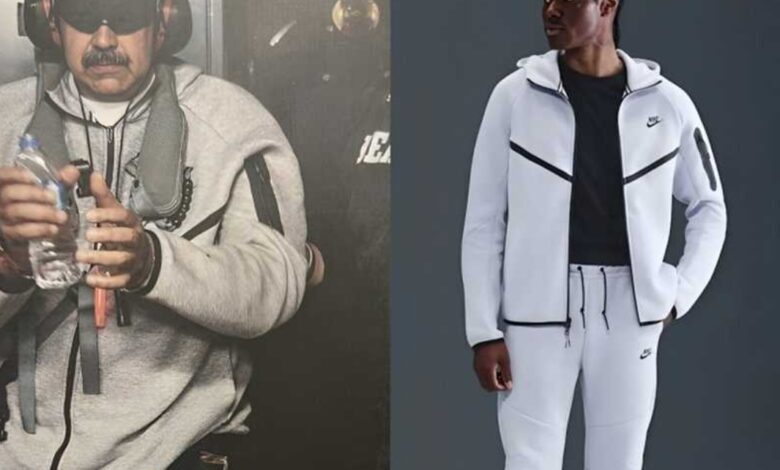 قفزة في مبيعات بدلة Nike التي ظهر بها مادورو بعد اعتقاله